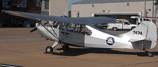 Commemorative Air Force American Champion 7EC N7436B, Phoenix-Mesa Gateway Airport Aviation Day, March 12, 2011